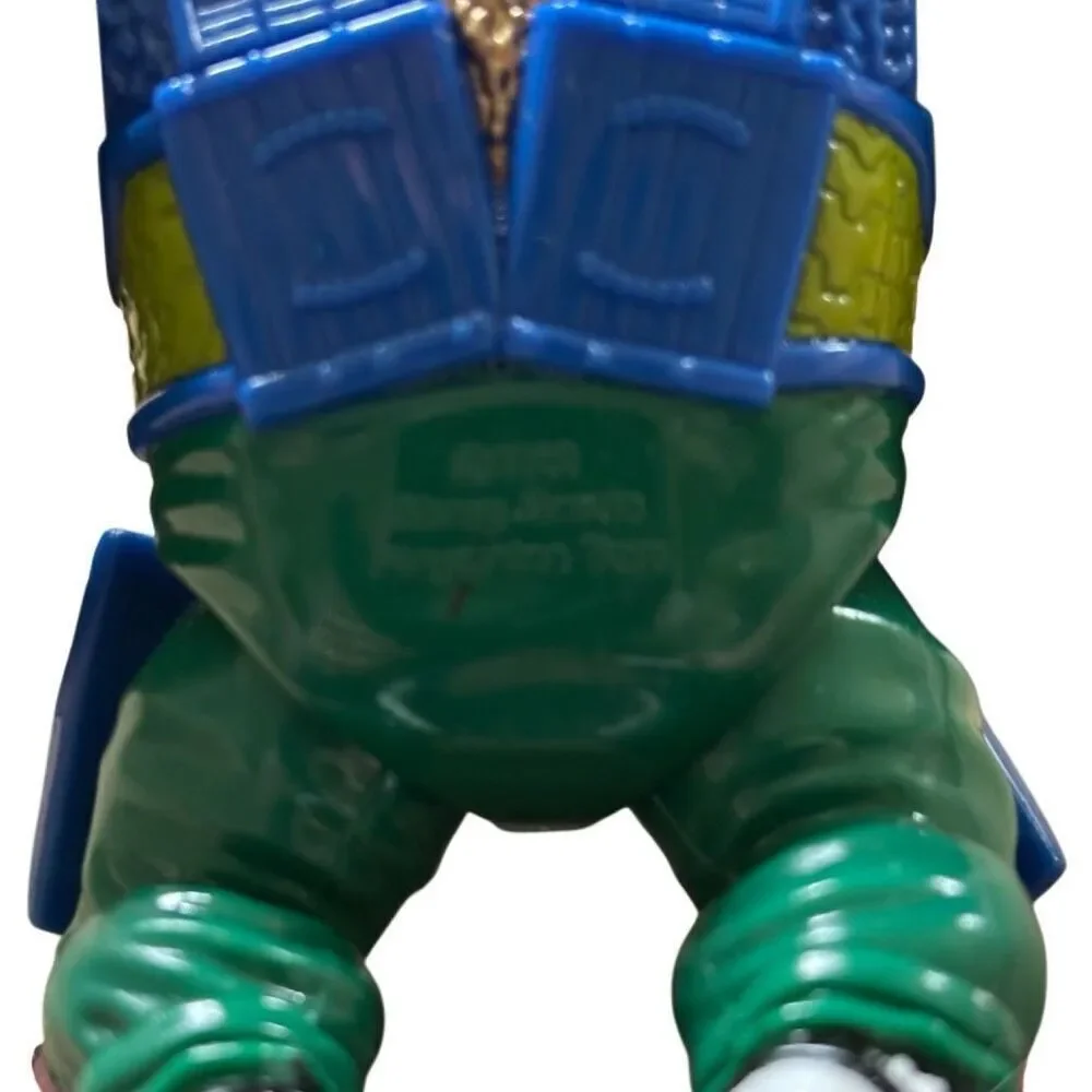 Teenage Mutant Ninja Turtles Panda Kahn 1990 Vintage Action Figure & Acc.